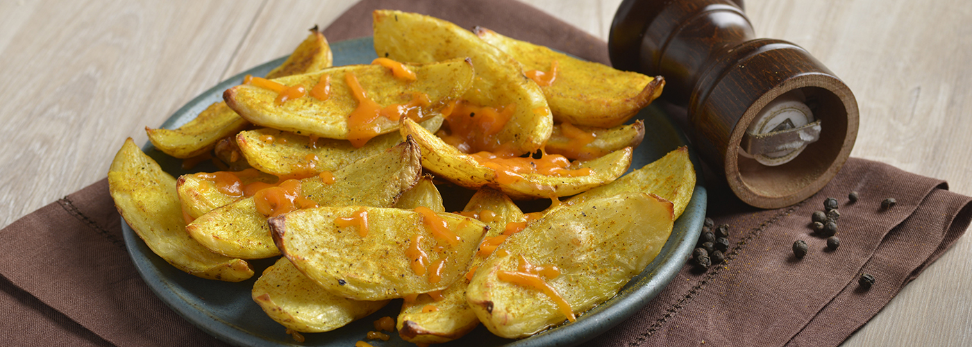 Receita de Batata Frita com Coentro e Salsa